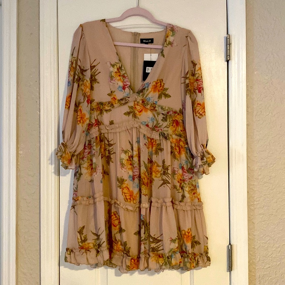 Blue B floral dress